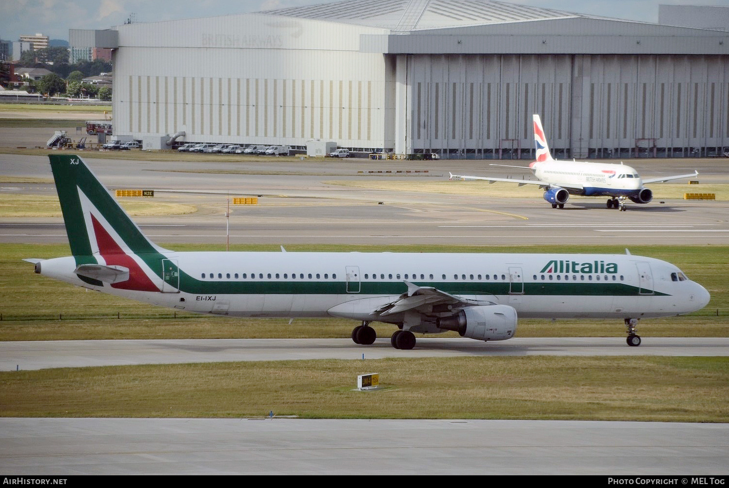 Aircraft Photo of EI-IXJ | Airbus A321-112 | Alitalia | AirHistory.net #526215