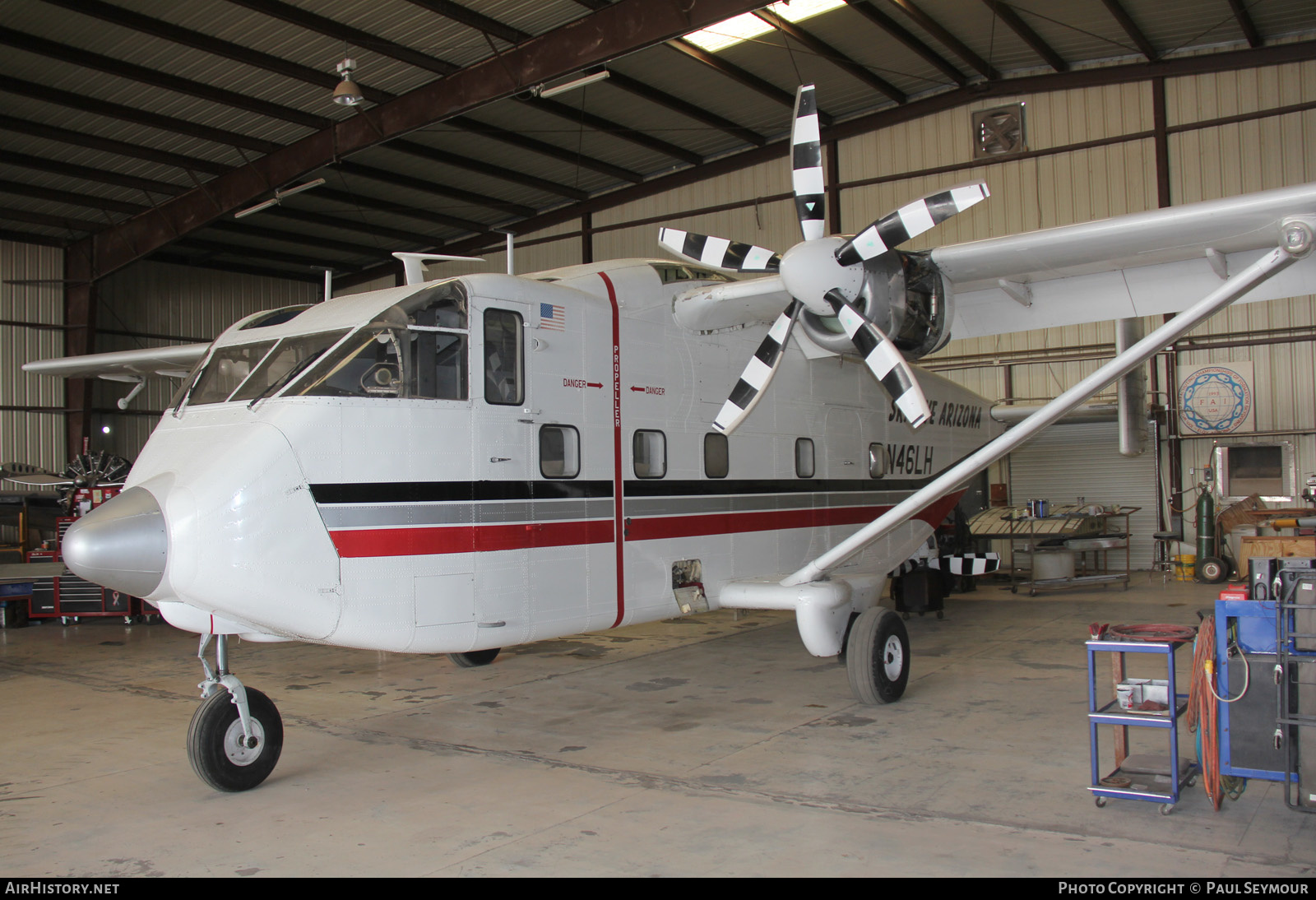 Aircraft Photo of N46LH | Short SC.7 Skyliner 3A-100 | Skydive Arizona | AirHistory.net #526223