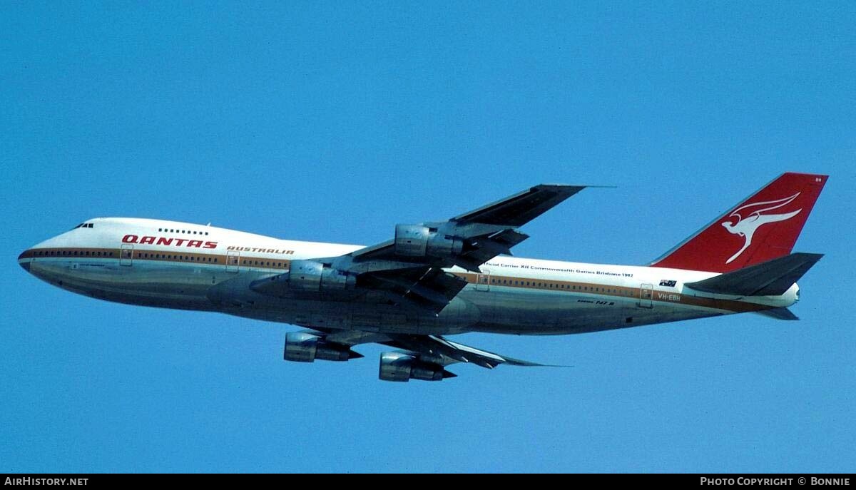 Aircraft Photo of VH-EBH | Boeing 747-238B | Qantas | AirHistory.net #526230