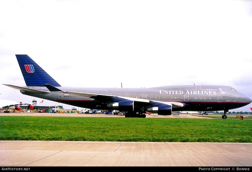 Aircraft Photo of N197UA | Boeing 747-422 | United Airlines | AirHistory.net #526234