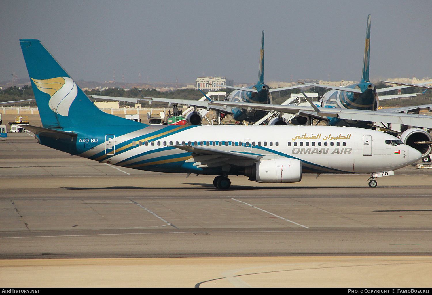 Aircraft Photo of A4O-BO | Boeing 737-71M | Oman Air | AirHistory.net #526242