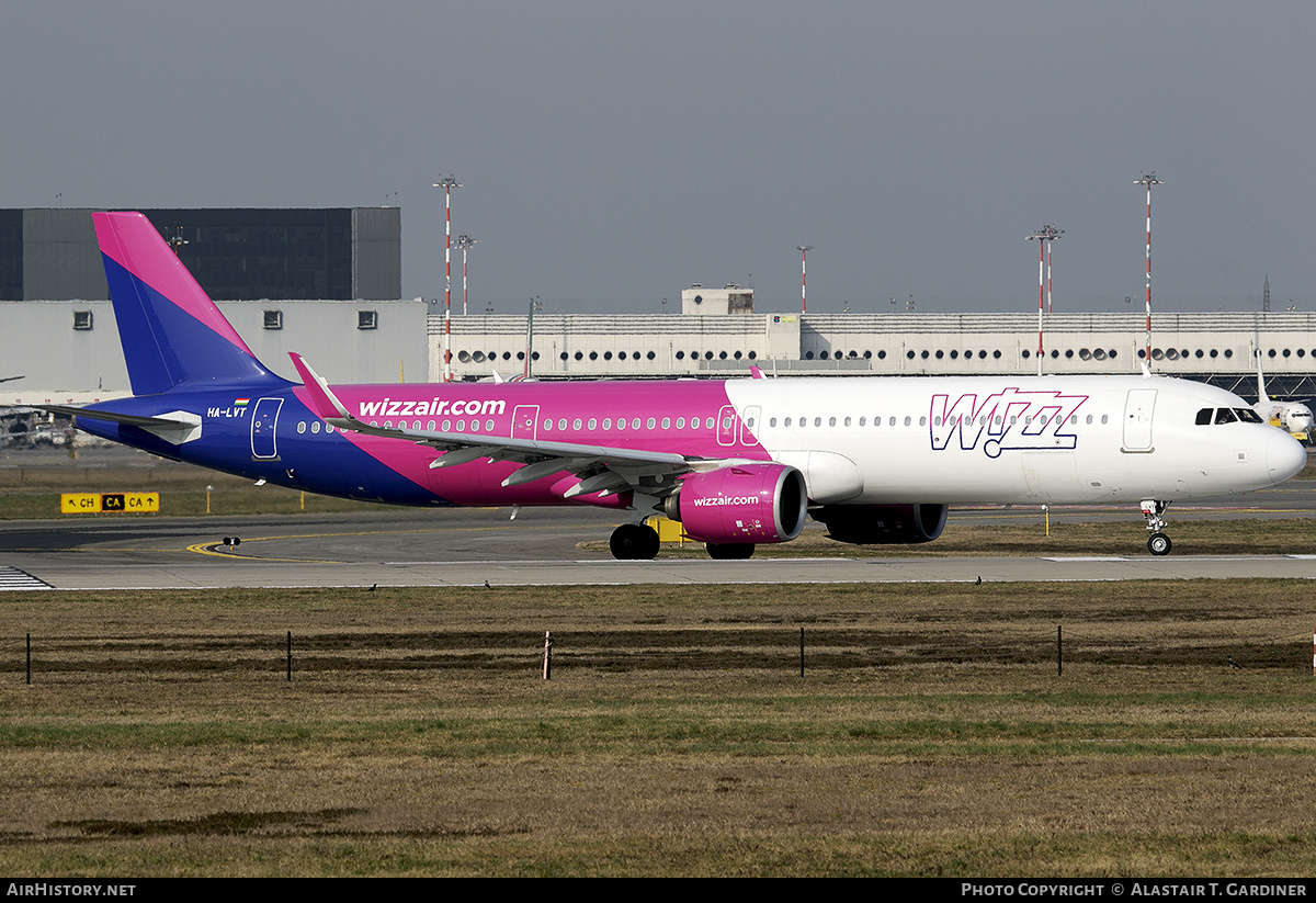 Aircraft Photo of HA-LVT | Airbus A321-271NX | Wizz Air | AirHistory.net #526247