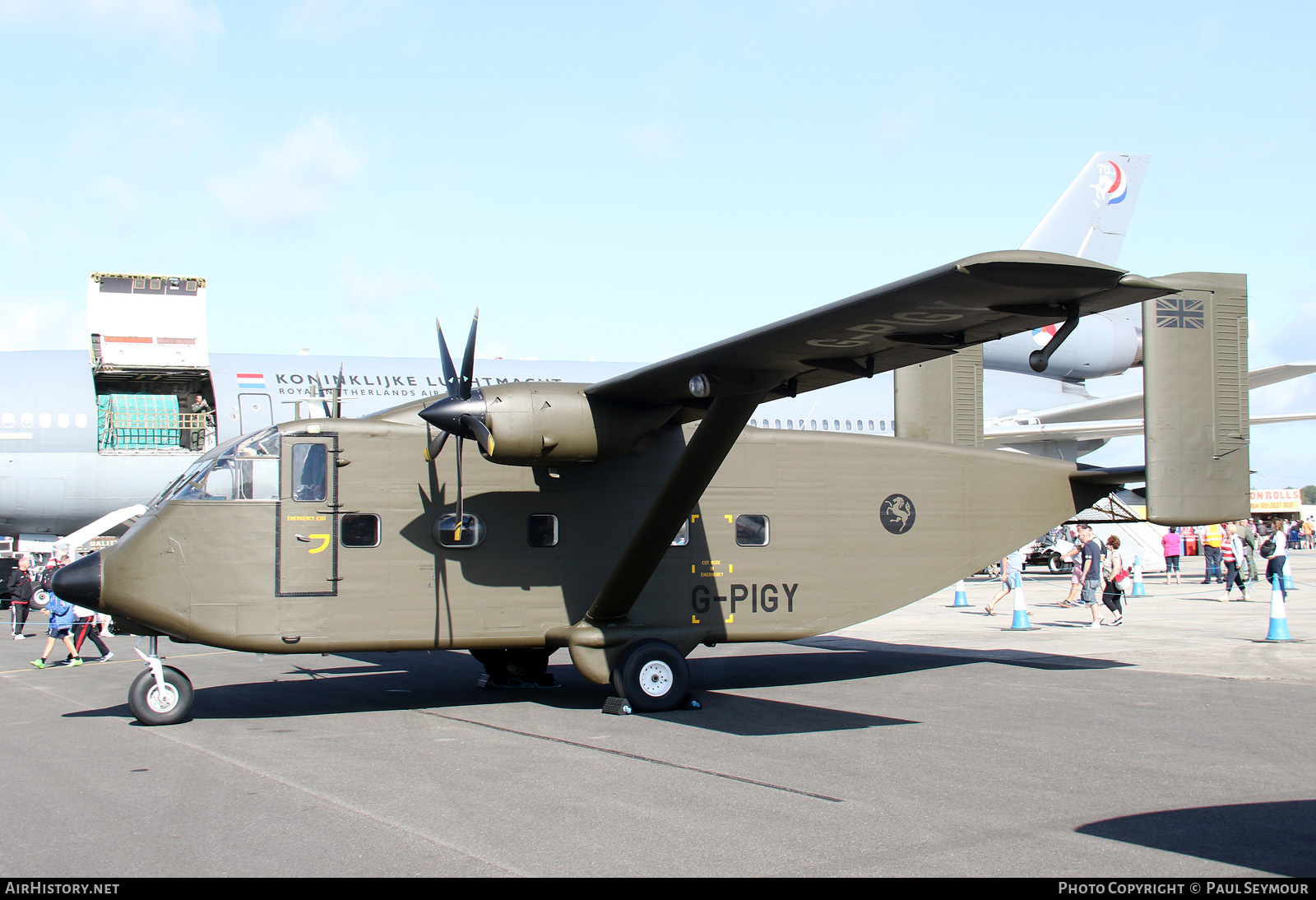 Aircraft Photo of G-PIGY | Short SC.7 Skyvan 3-100 | AirHistory.net #526249