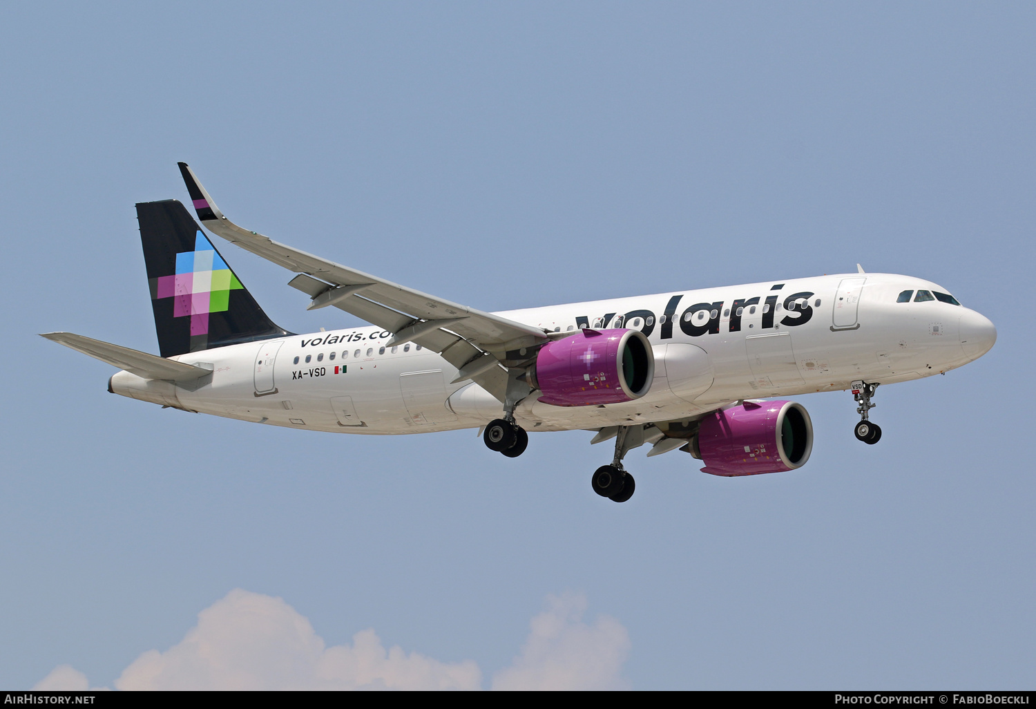 Aircraft Photo of XA-VSD | Airbus A320-271N | Volaris | AirHistory.net #526257