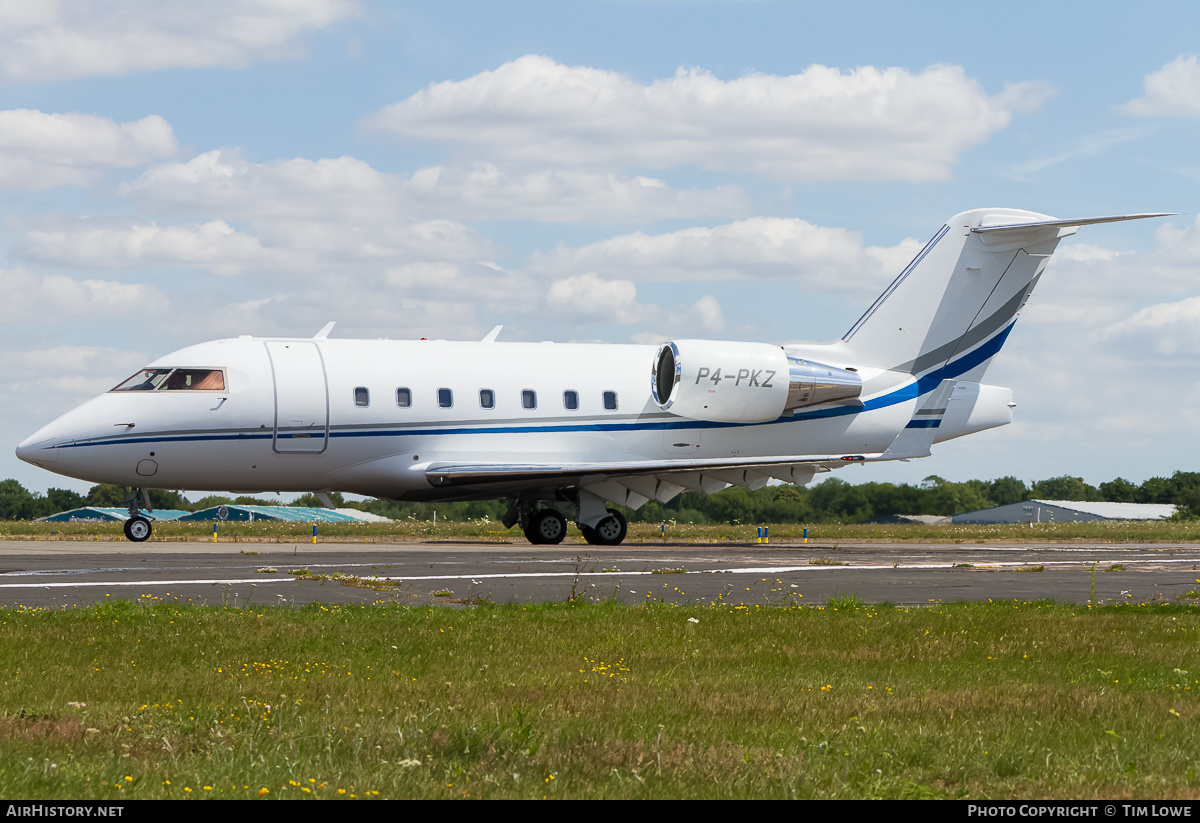 Aircraft Photo of P4-PKZ | Bombardier Challenger 604 (CL-600-2B16) | AirHistory.net #526263