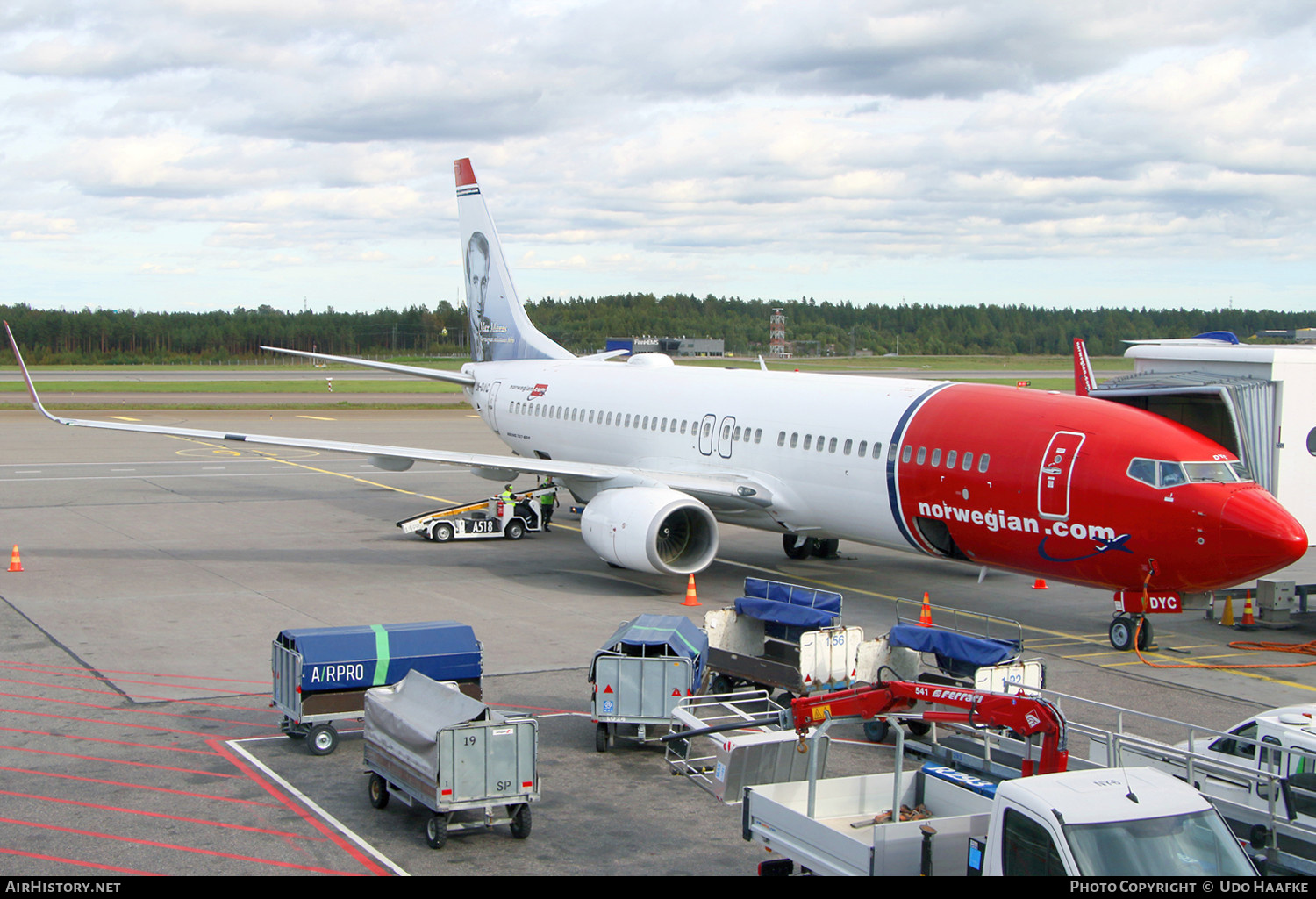 Aircraft Photo of LN-DYC | Boeing 737-8JP | Norwegian | AirHistory.net #526274
