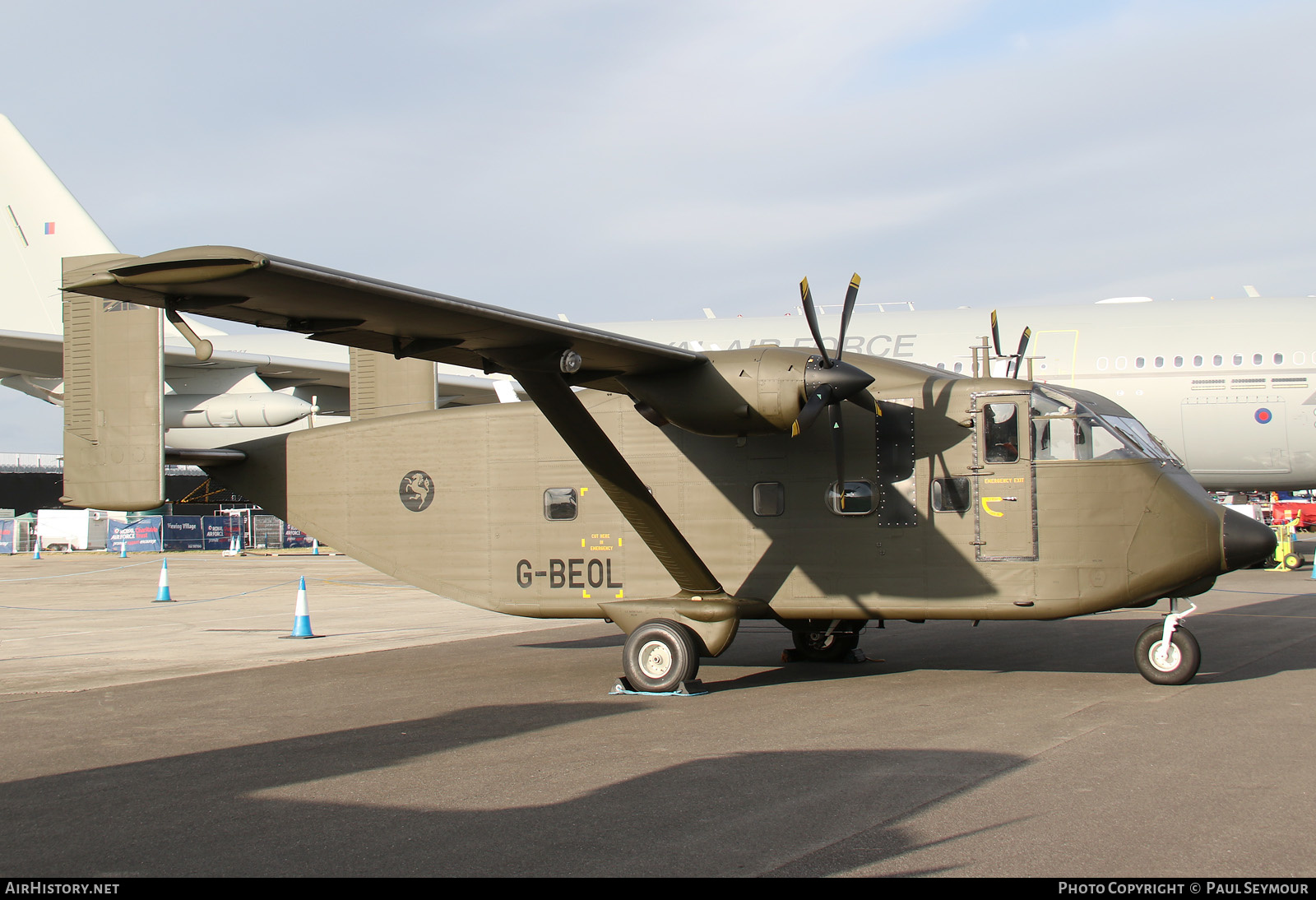 Aircraft Photo of G-BEOL | Short SC.7 Skyvan 3-100 | AirHistory.net #526289