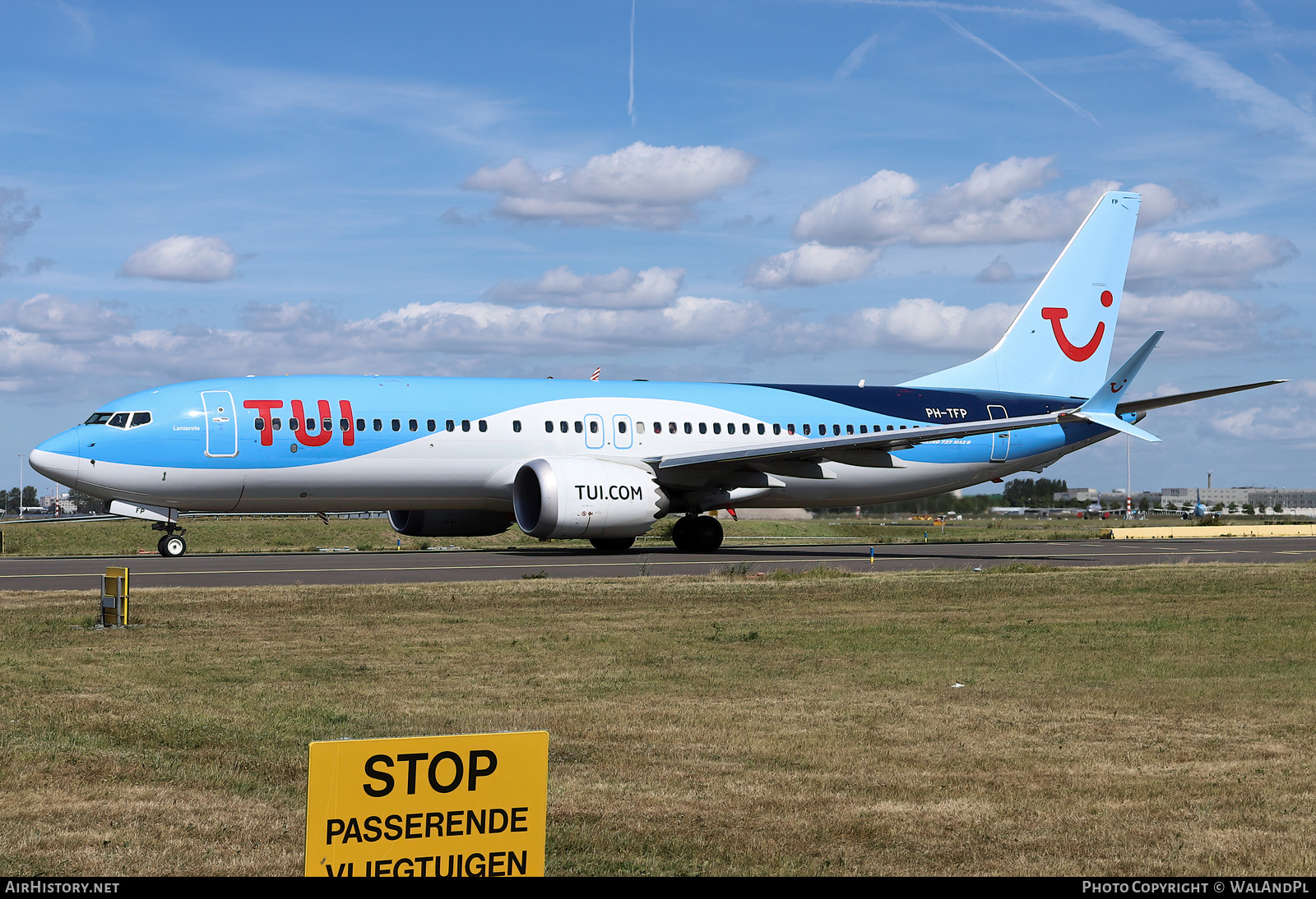 Aircraft Photo of PH-TFP | Boeing 737-8 Max 8 | TUI | AirHistory.net #526291