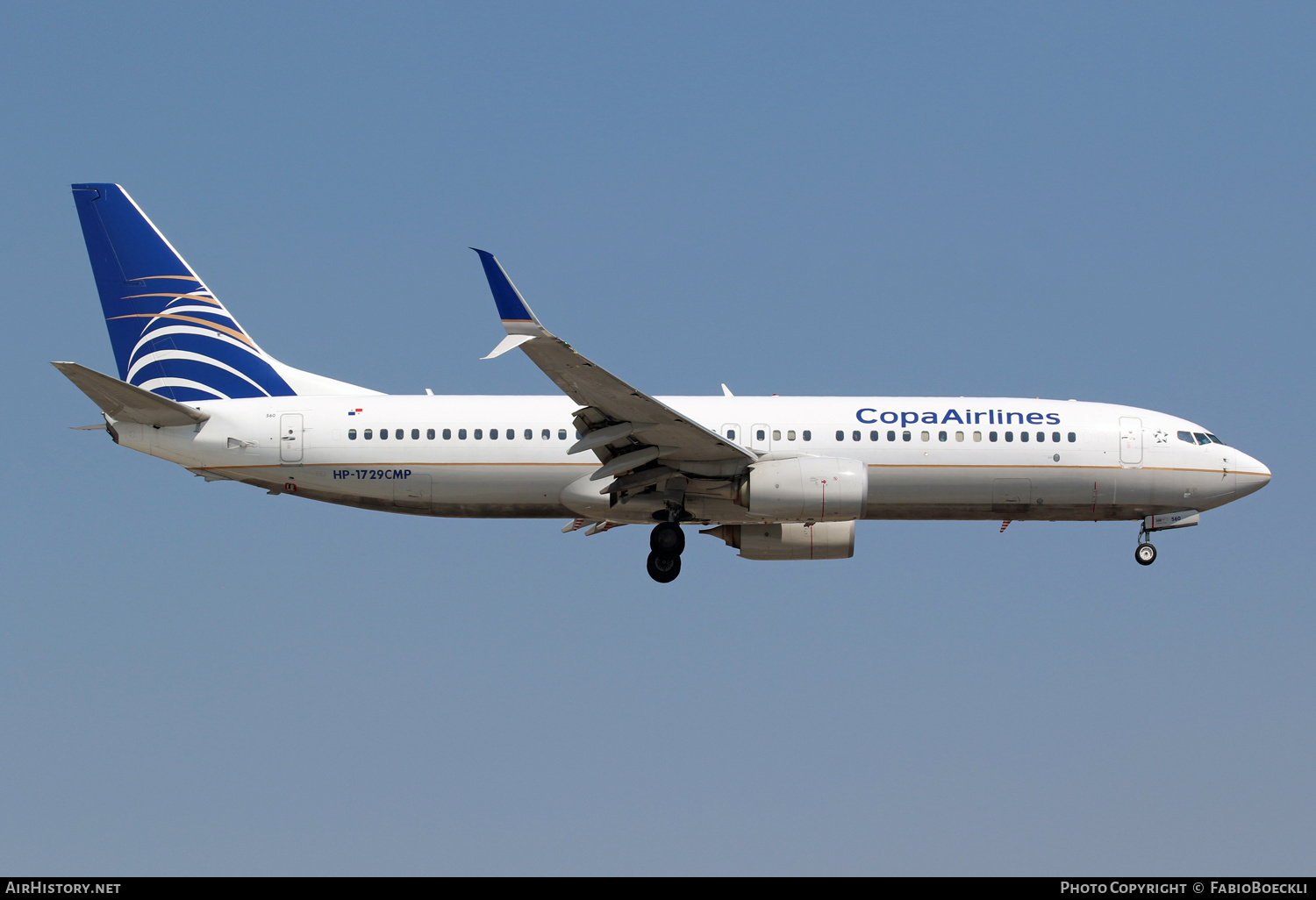 Aircraft Photo of HP-1729CMP | Boeing 737-8V3 | Copa Airlines | AirHistory.net #526293