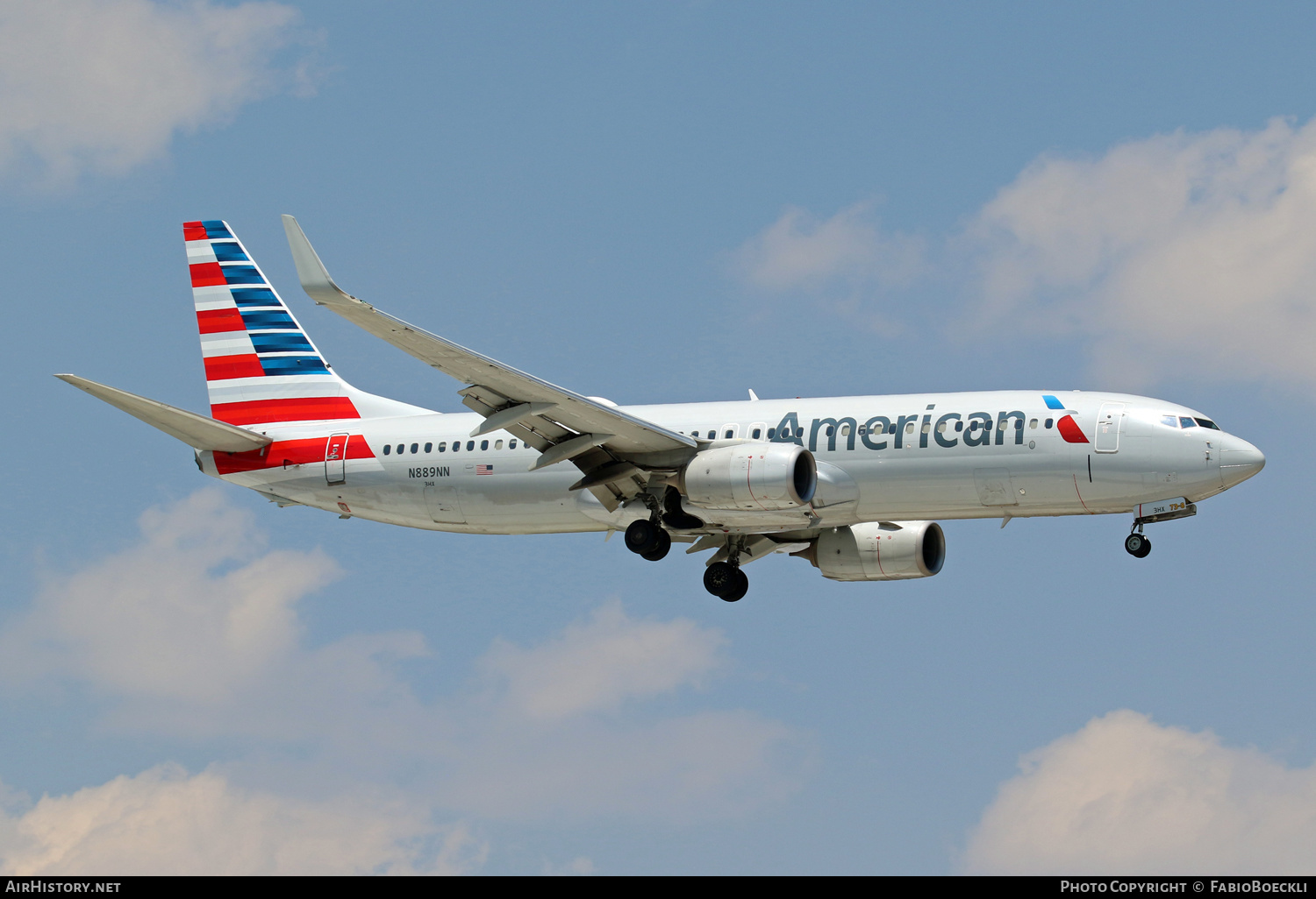 Aircraft Photo of N889NN | Boeing 737-823 | American Airlines | AirHistory.net #526307