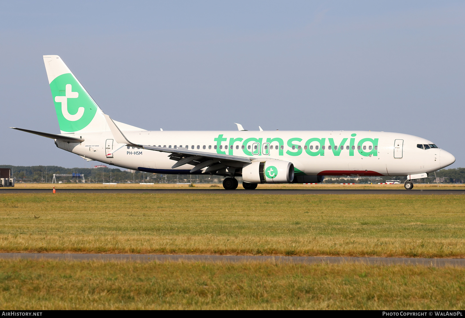 Aircraft Photo of PH-HSM | Boeing 737-8K2 | Transavia | AirHistory.net #526316