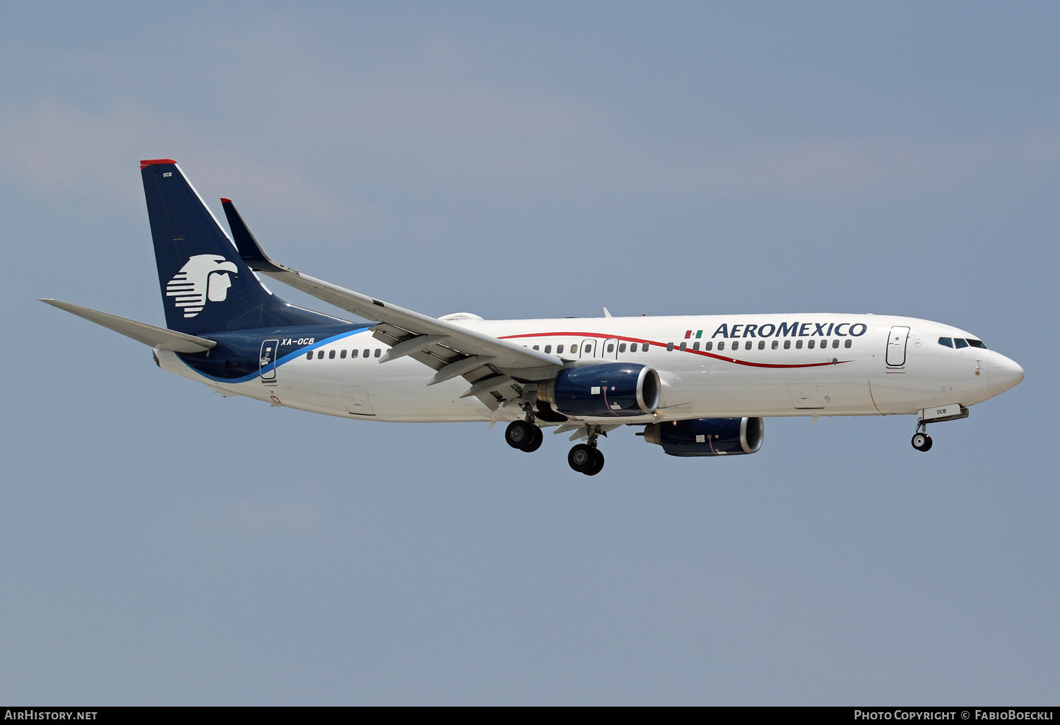 Aircraft Photo of XA-OCB | Boeing 737-8JP | AeroMéxico | AirHistory.net #526317