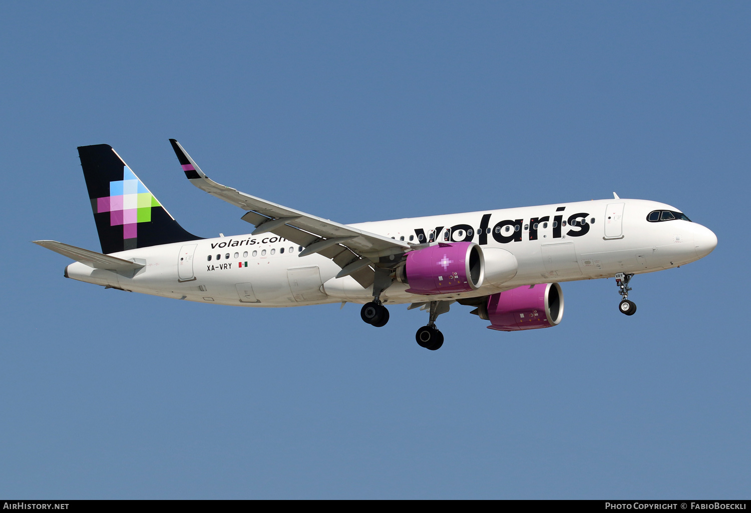 Aircraft Photo of XA-VRY | Airbus A320-271N | Volaris | AirHistory.net #526318