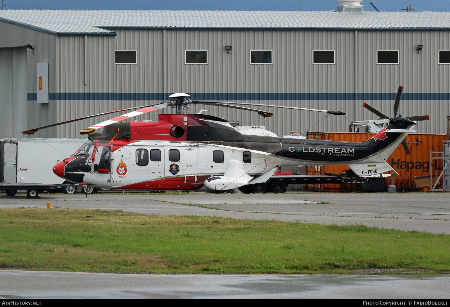 Aircraft Photo of C-FCSU | Aerospatiale AS-332L Super Puma | Coldstream Helicopters | AirHistory.net #526321