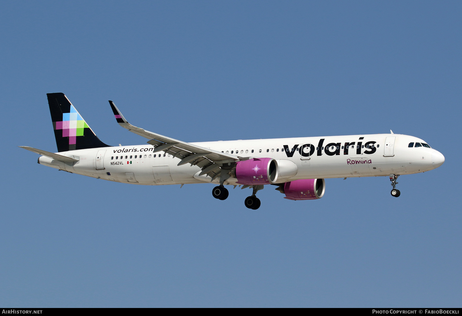 Aircraft Photo of N542VL | Airbus A321-271N | Volaris | AirHistory.net #526323