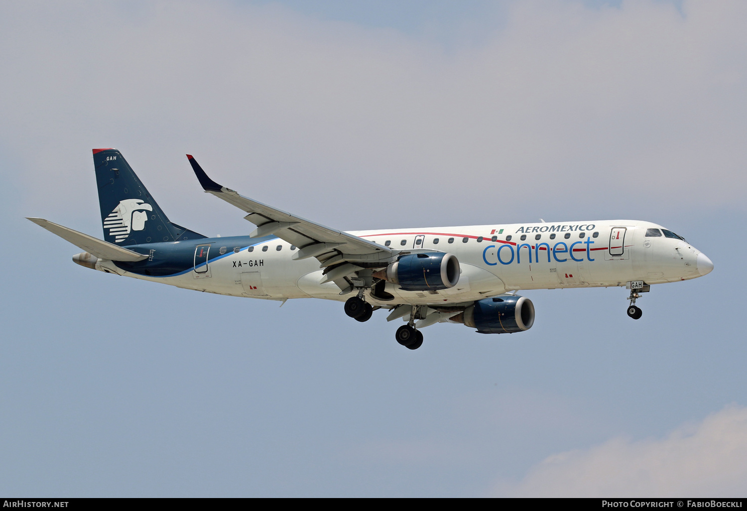 Aircraft Photo of XA-GAH | Embraer 190AR (ERJ-190-100IGW) | AeroMéxico Connect | AirHistory.net #526328