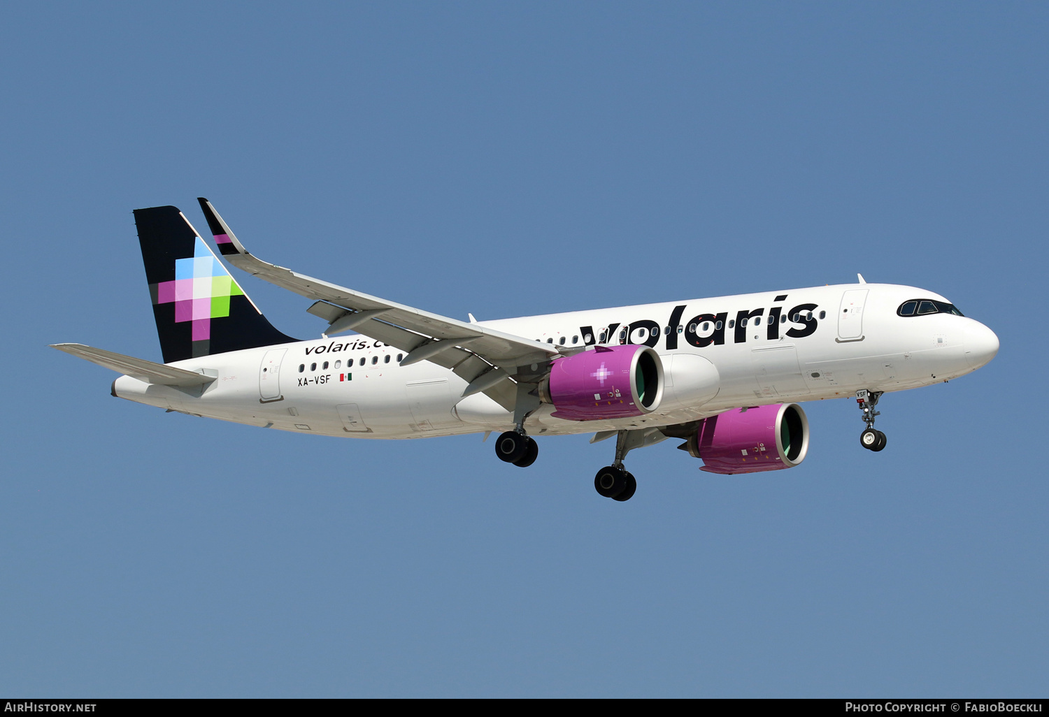 Aircraft Photo of XA-VSF | Airbus A320-272N | Volaris | AirHistory.net #526329