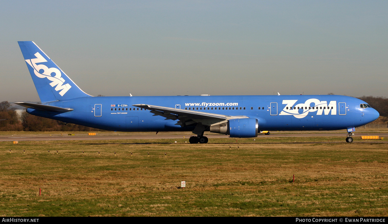 Aircraft Photo of C-CZNA | Boeing 767-306/ER | Zoom Airlines | AirHistory.net #526343