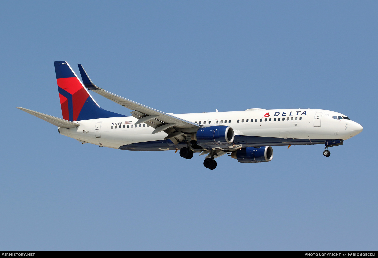 Aircraft Photo of N3765 | Boeing 737-832 | Delta Air Lines | AirHistory.net #526348