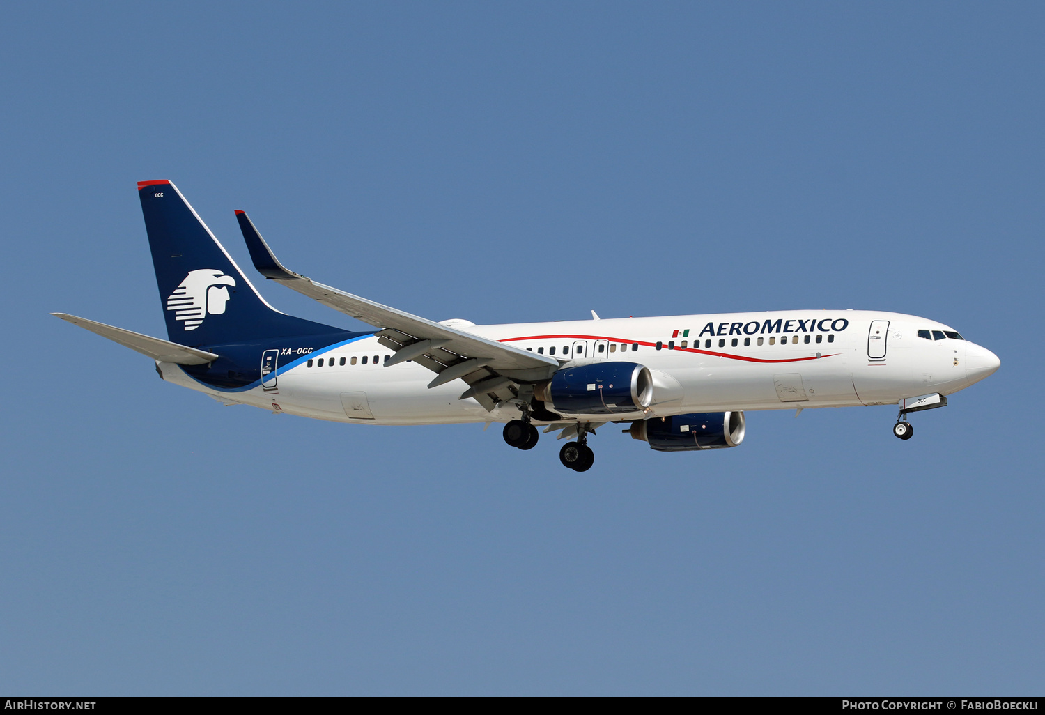 Aircraft Photo of XA-OCC | Boeing 737-8JP | AeroMéxico | AirHistory.net #526349