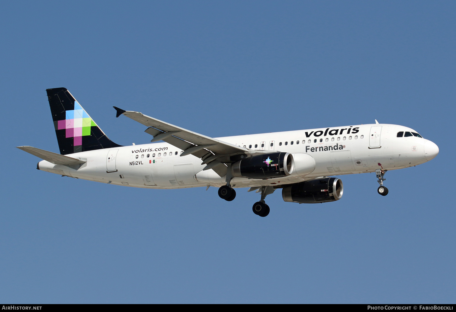 Aircraft Photo of N512VL | Airbus A320-233 | Volaris | AirHistory.net #526352