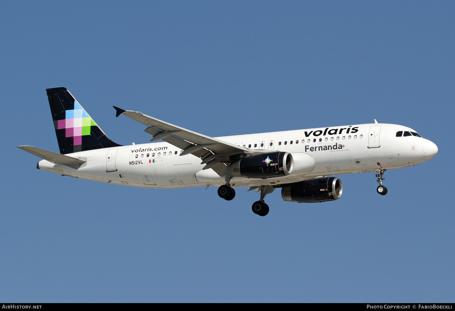 Aircraft Photo of N512VL | Airbus A320-233 | Volaris | AirHistory.net #526352