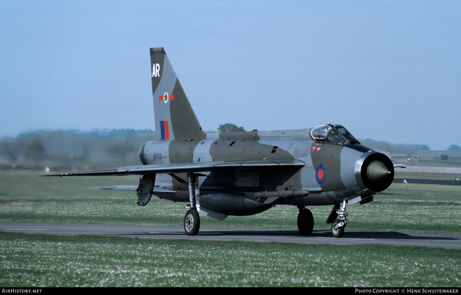 Aircraft Photo of XP741 | English Electric Lightning F3 | UK - Air Force | AirHistory.net #526372