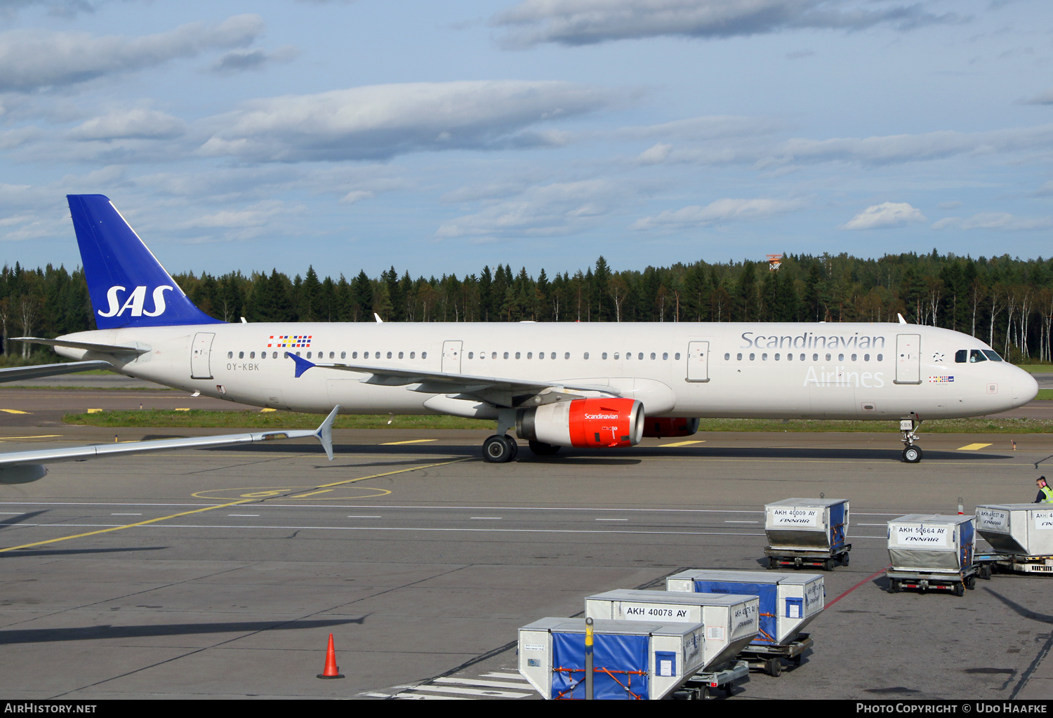 Aircraft Photo of OY-KBK | Airbus A321-232 | Scandinavian Airlines - SAS | AirHistory.net #526377