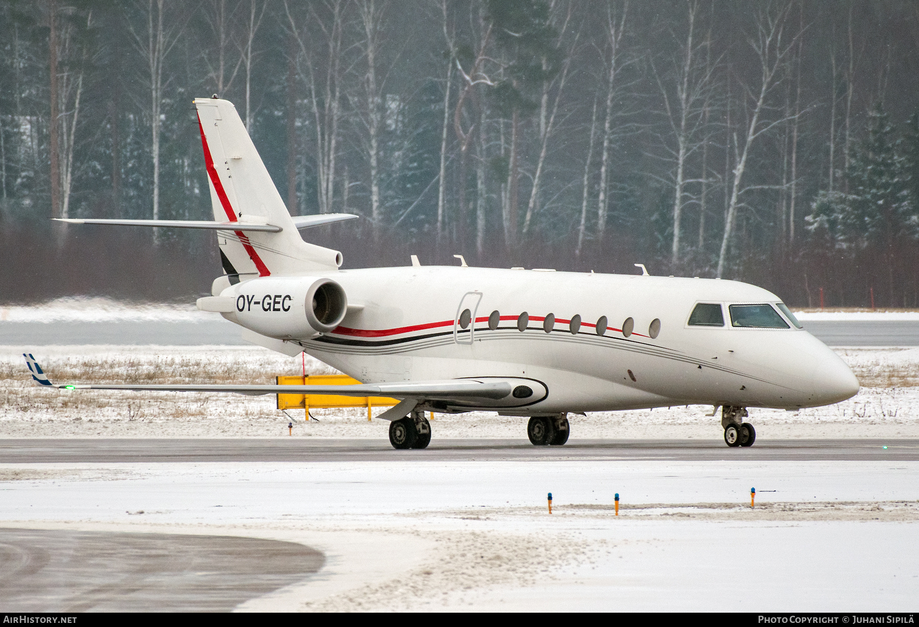 Aircraft Photo of OY-GEC | Israel Aircraft Industries Gulfstream G200 | AirHistory.net #526382