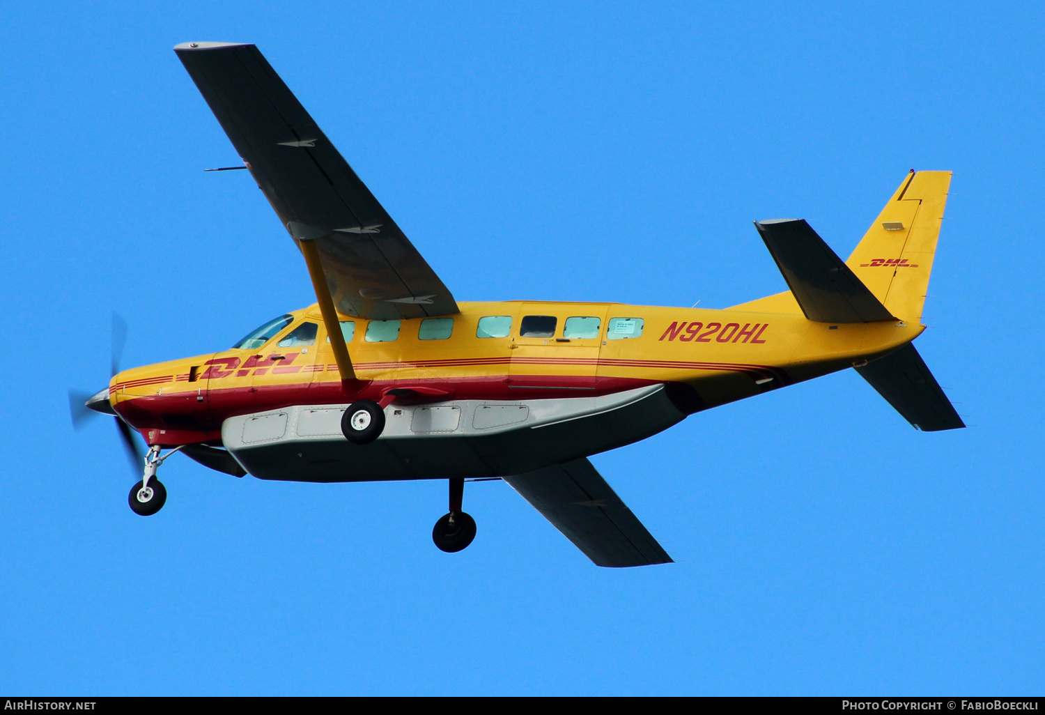 Aircraft Photo of N920HL | Cessna 208B Grand Caravan | DHL International | AirHistory.net #526392