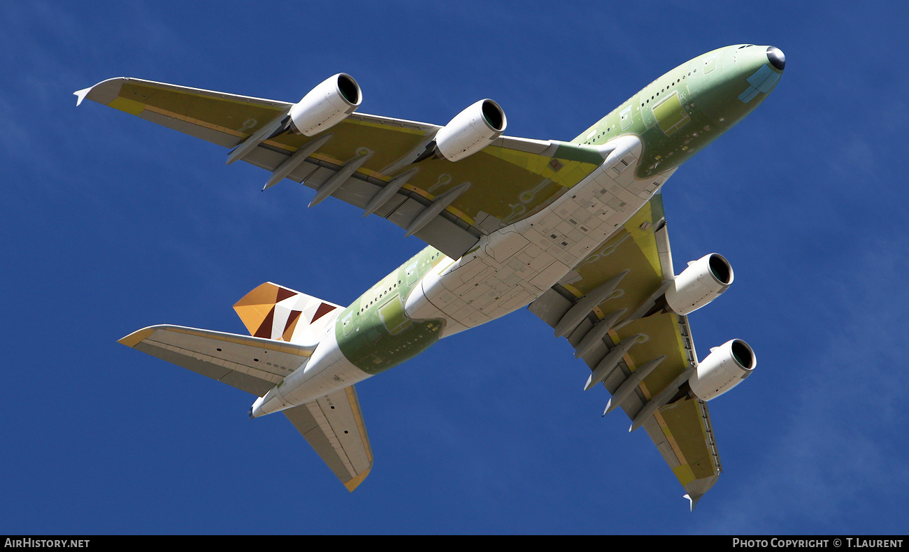 Aircraft Photo of F-WWAB | Airbus A380-861 | Etihad Airways | AirHistory.net #526397
