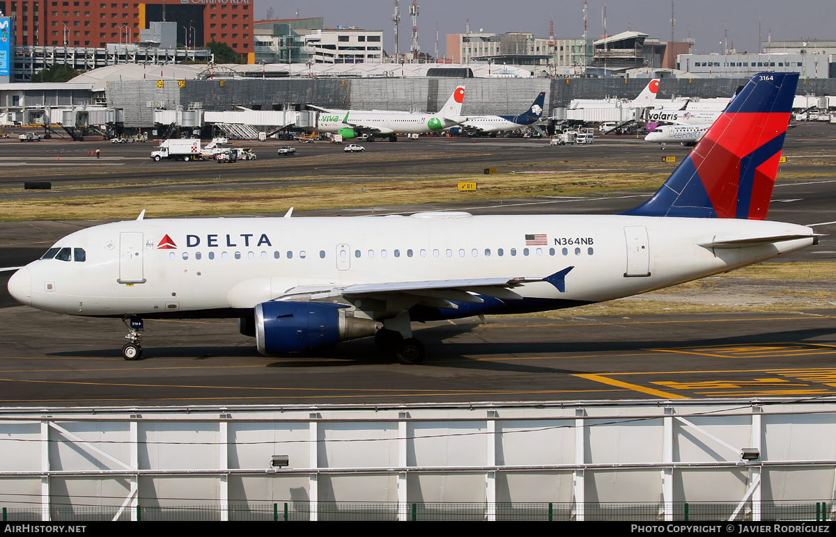 Aircraft Photo of N364NB | Airbus A319-114 | Delta Air Lines | AirHistory.net #526408