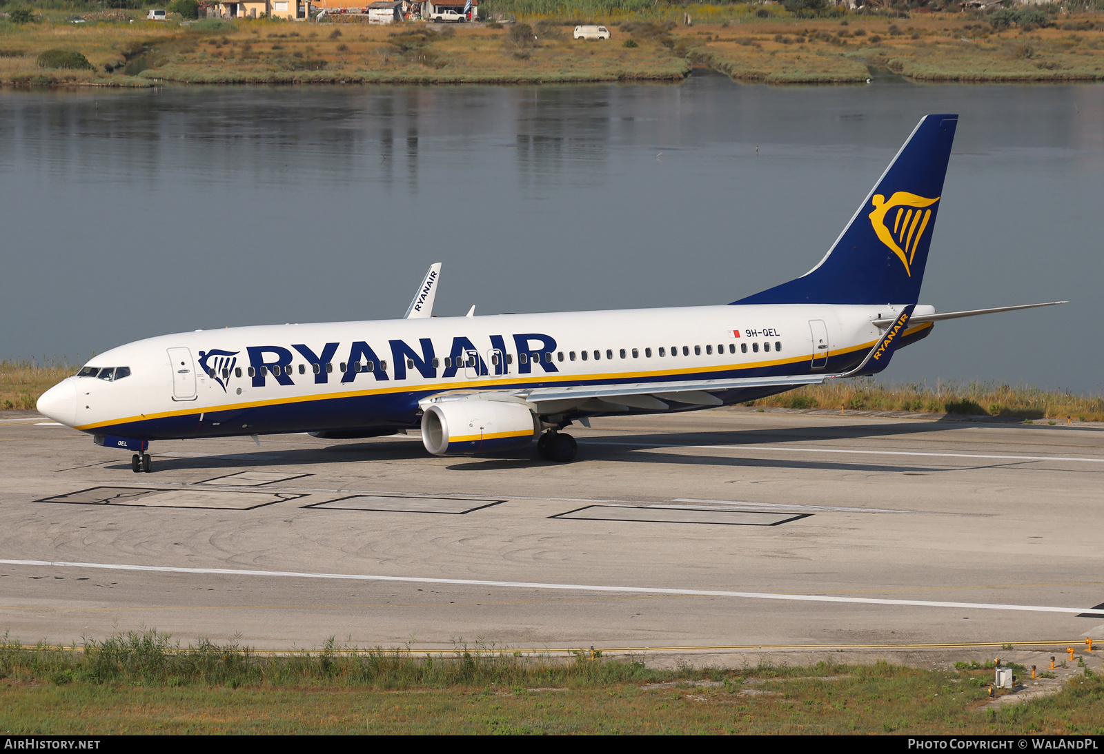 Aircraft Photo of 9H-QEL | Boeing 737-800 | Ryanair | AirHistory.net #526416