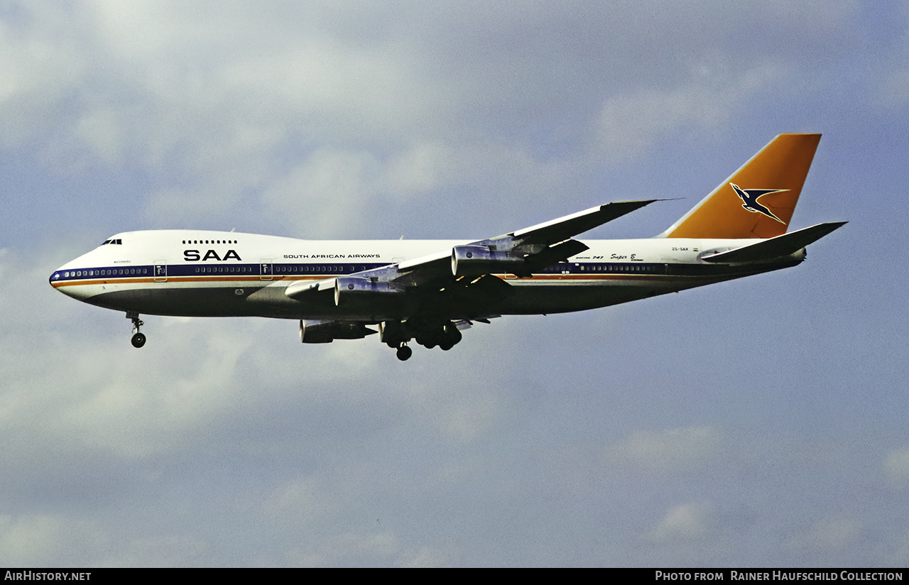 Aircraft Photo of ZS-SAR | Boeing 747-244BM | South African Airways - Suid-Afrikaanse Lugdiens | AirHistory.net #526427