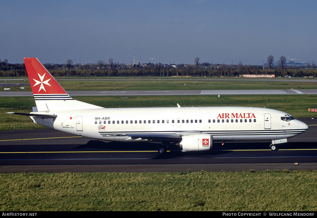 Aircraft Photo of 9H-ABR | Boeing 737-3Y5 | Air Malta | AirHistory.net #526479