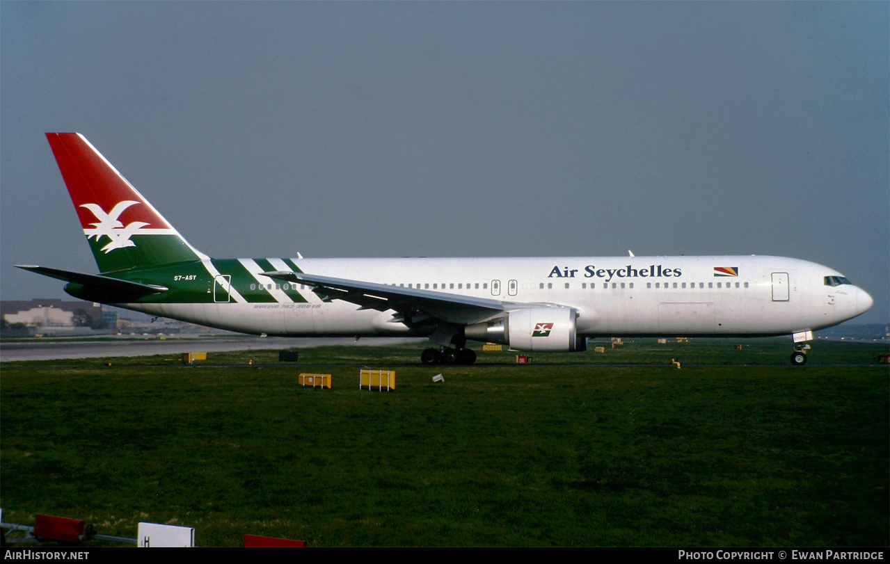 Aircraft Photo of S7-ASY | Boeing 767-3Q8/ER | Air Seychelles | AirHistory.net #526489