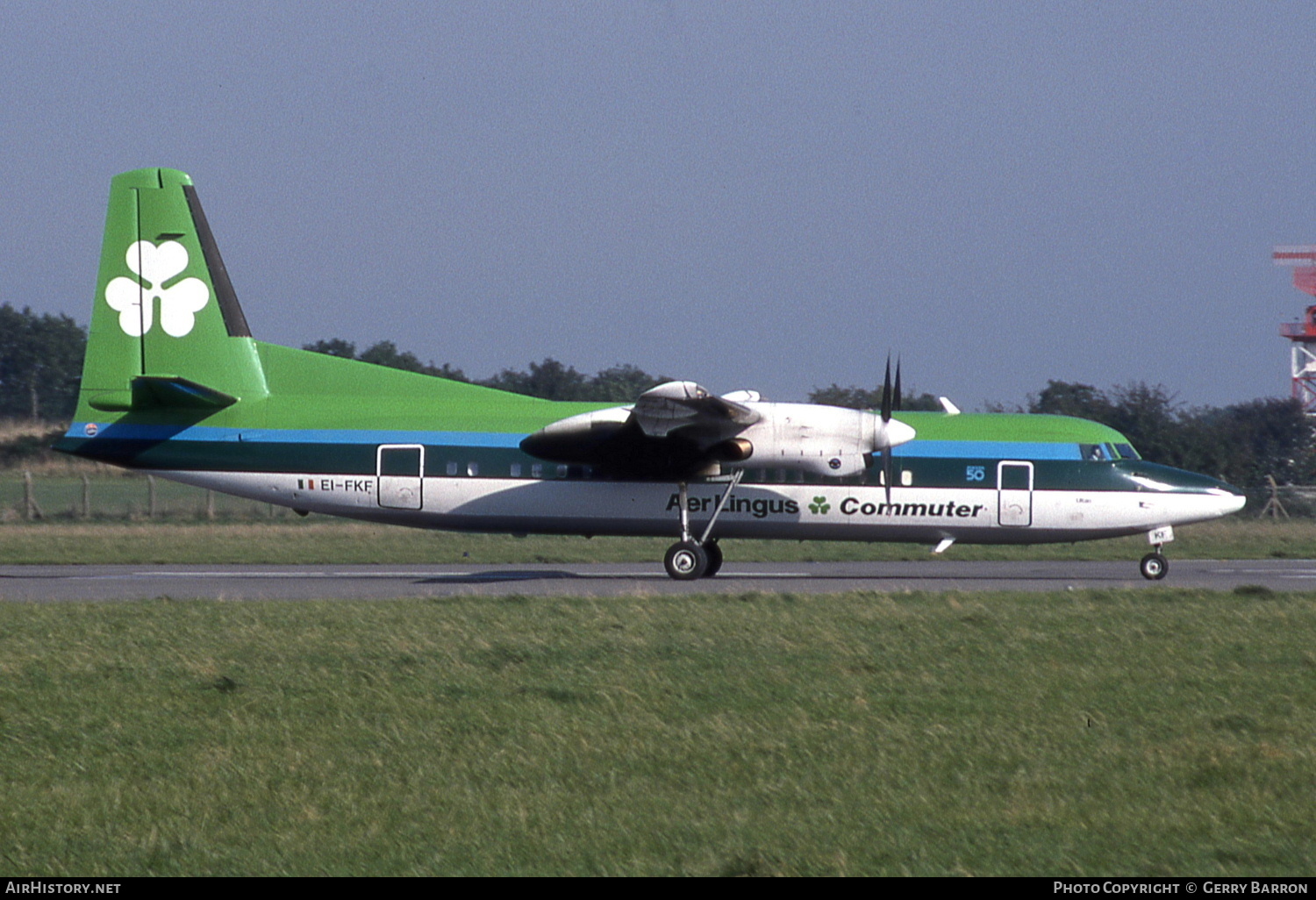 Aircraft Photo of EI-FKF | Fokker 50 | Aer Lingus Commuter | AirHistory.net #526497