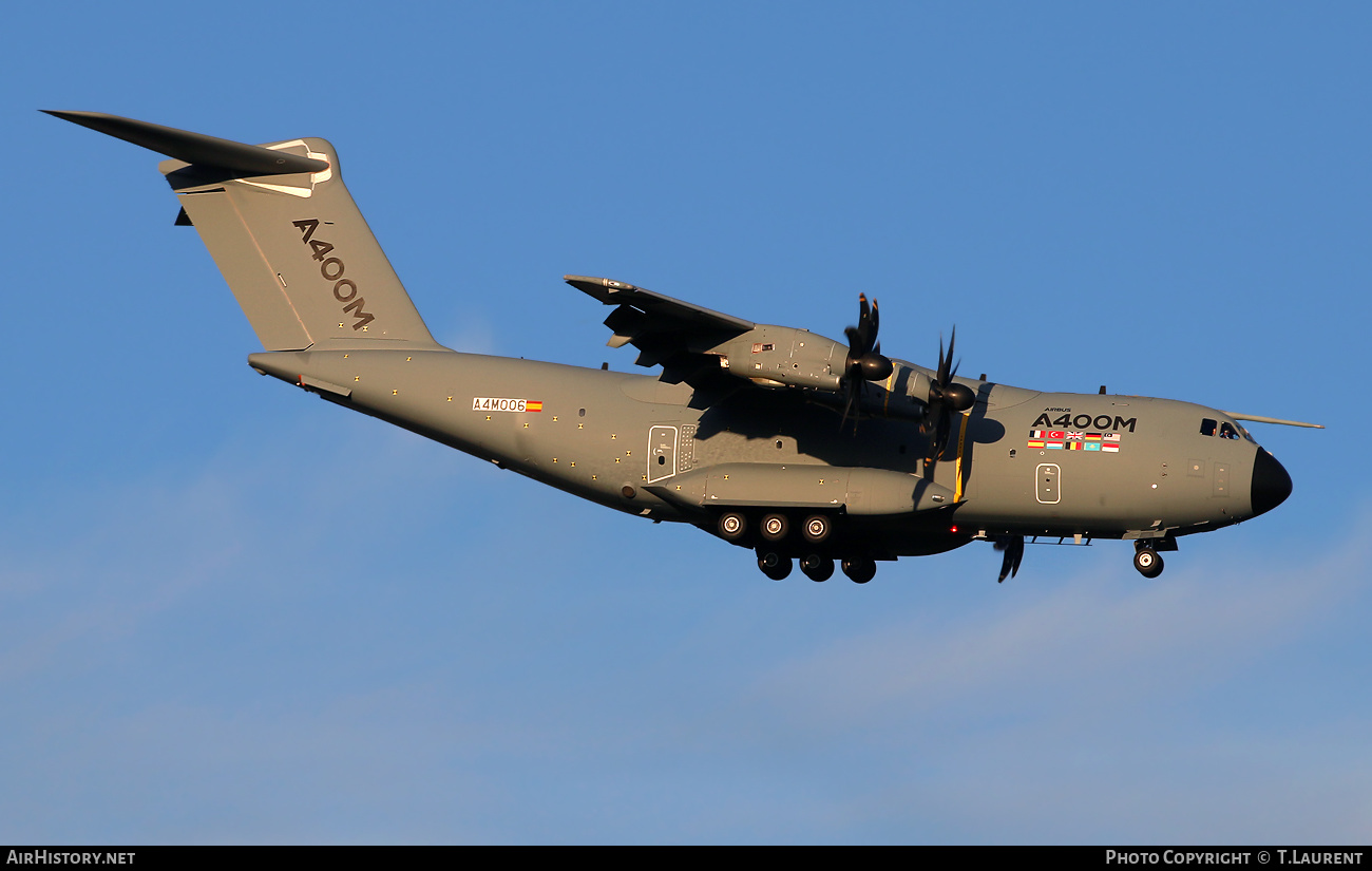 Aircraft Photo of A4M006 | Airbus A400M Atlas | Airbus | AirHistory.net #526500