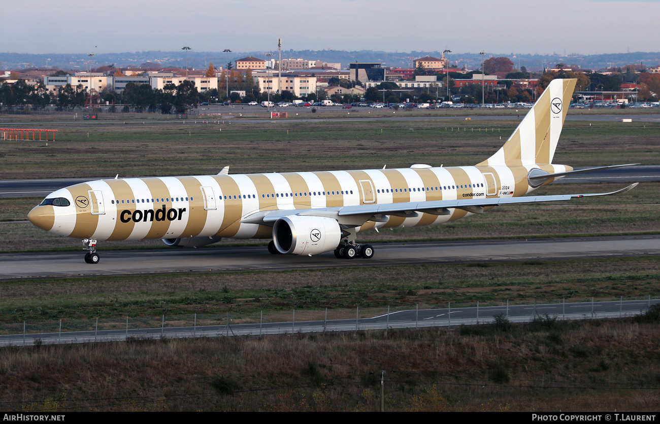 Aircraft Photo of F-WWCQ | Airbus A330-941N | Condor Flugdienst | AirHistory.net #526508