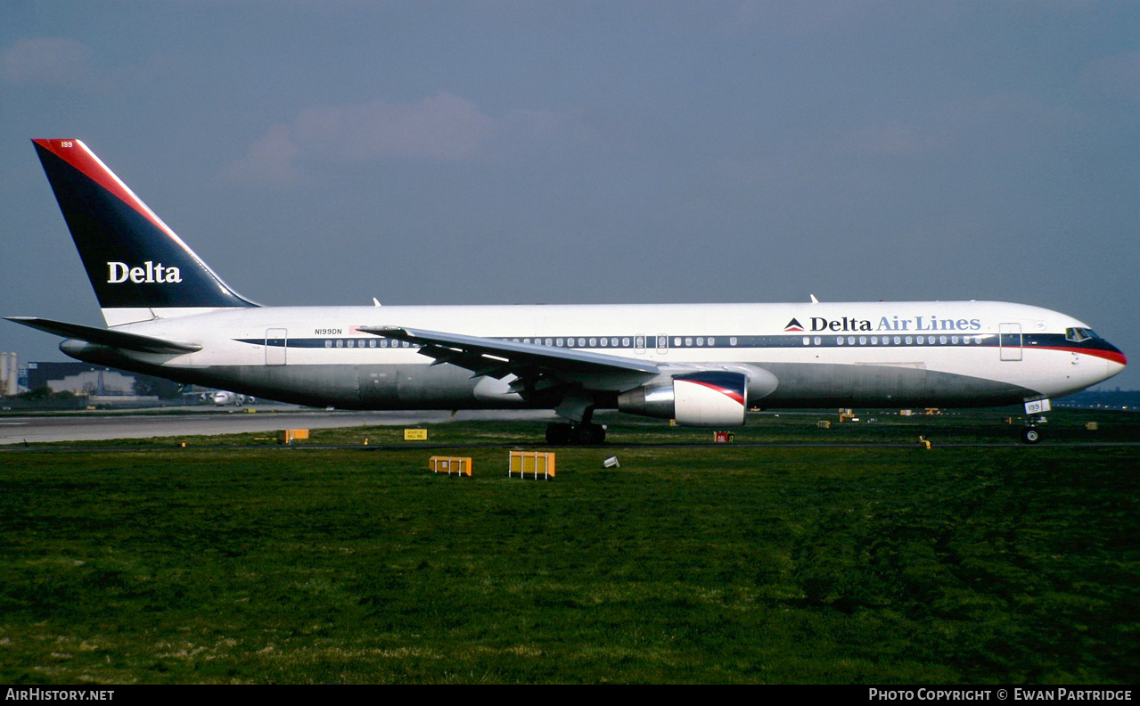 Aircraft Photo of N199DN | Boeing 767-332/ER | Delta Air Lines | AirHistory.net #526523