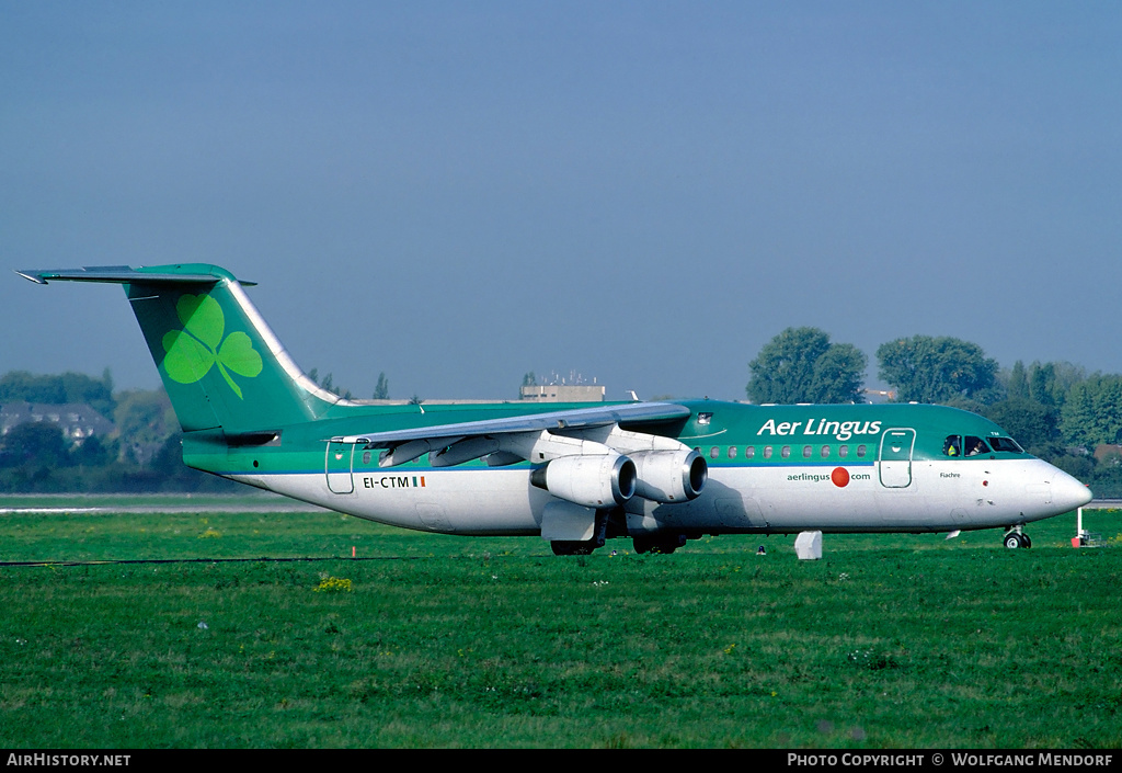 Aircraft Photo of EI-CTM | British Aerospace BAe-146-300 | Aer Lingus | AirHistory.net #526527