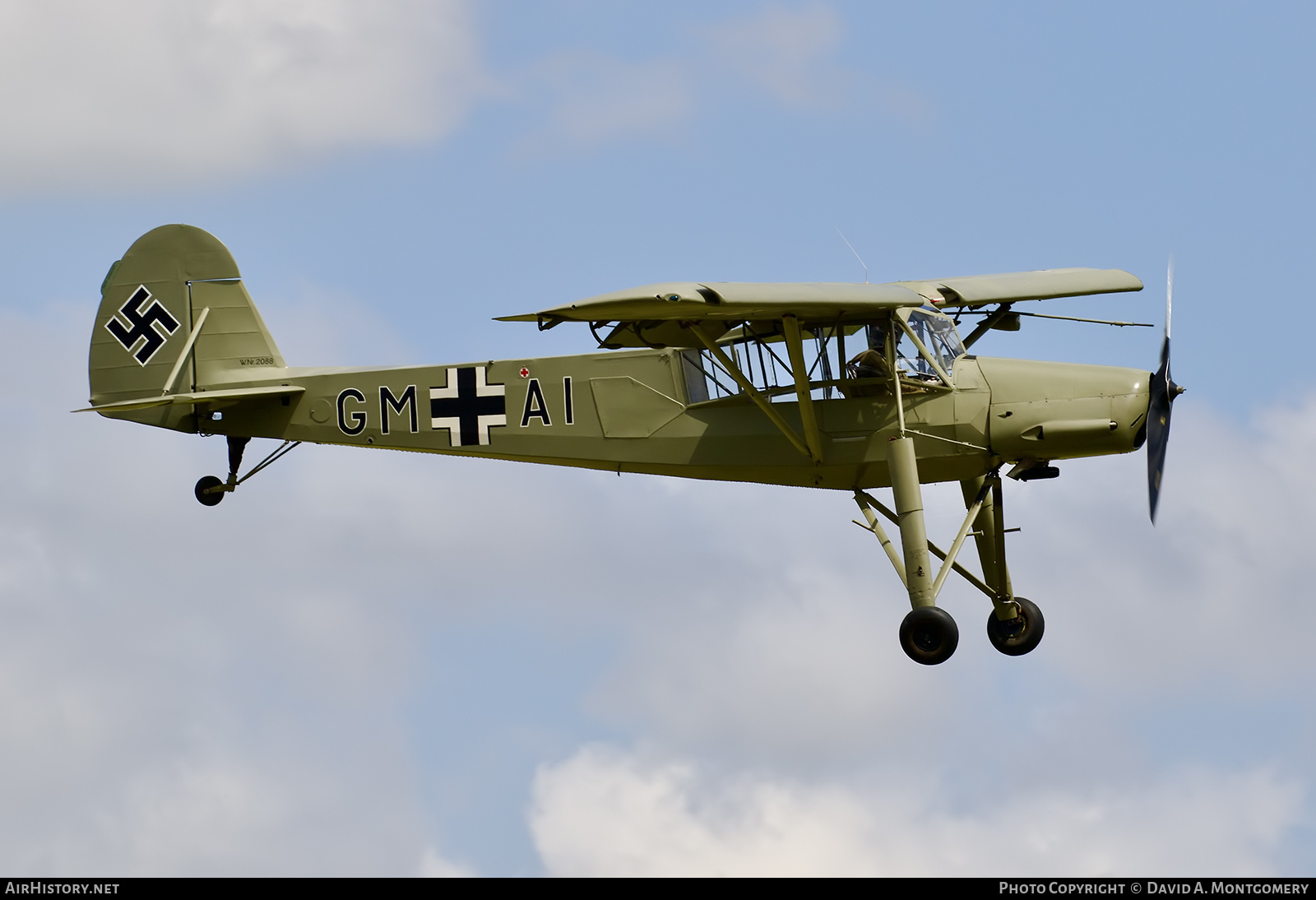 Aircraft Photo of G-STCH | Fieseler Fi 156A-1 Storch | Germany - Air Force | AirHistory.net #526542