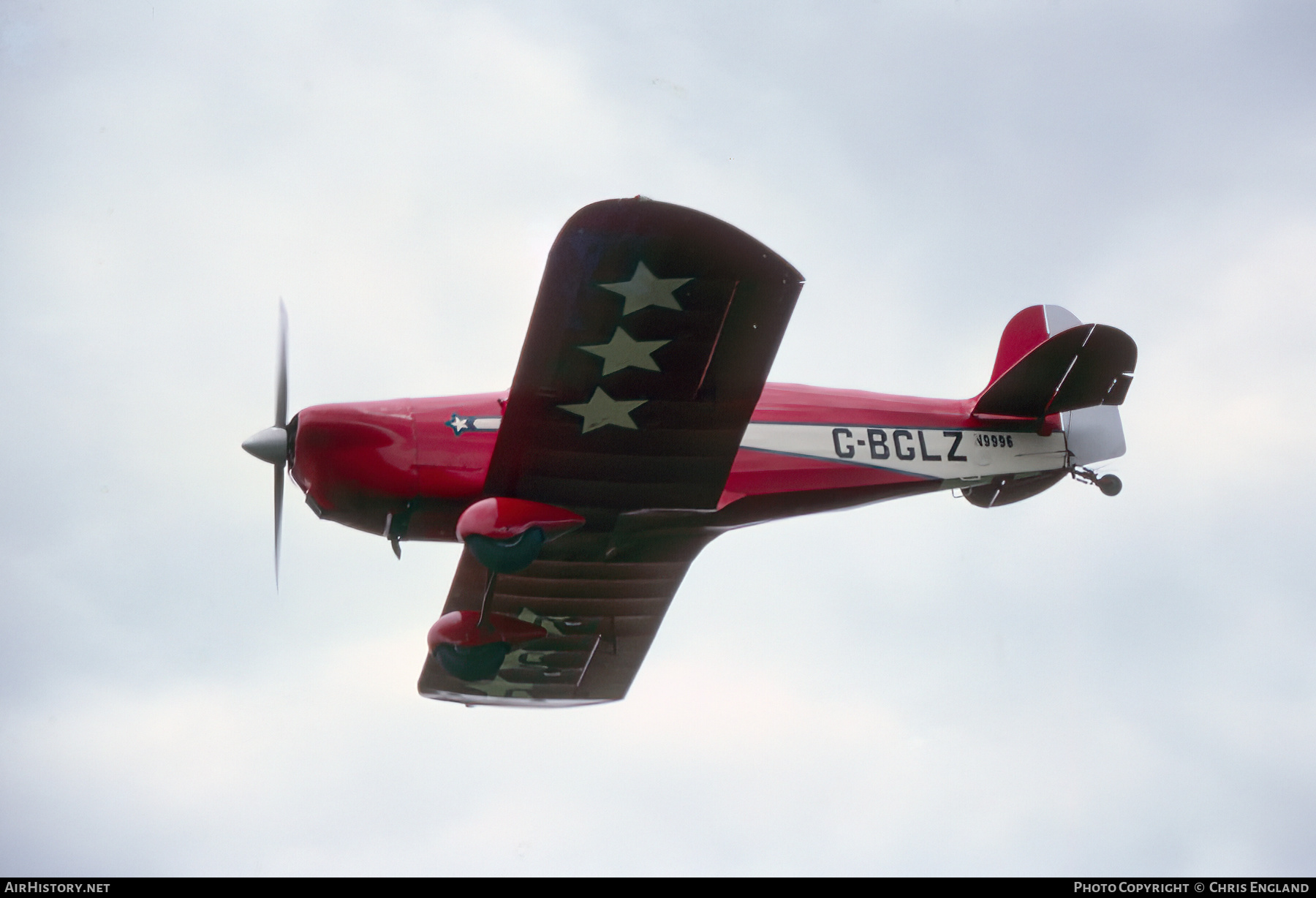Aircraft Photo of G-BGLZ / N9996 | Stits SA-3A Playboy | AirHistory.net #526548