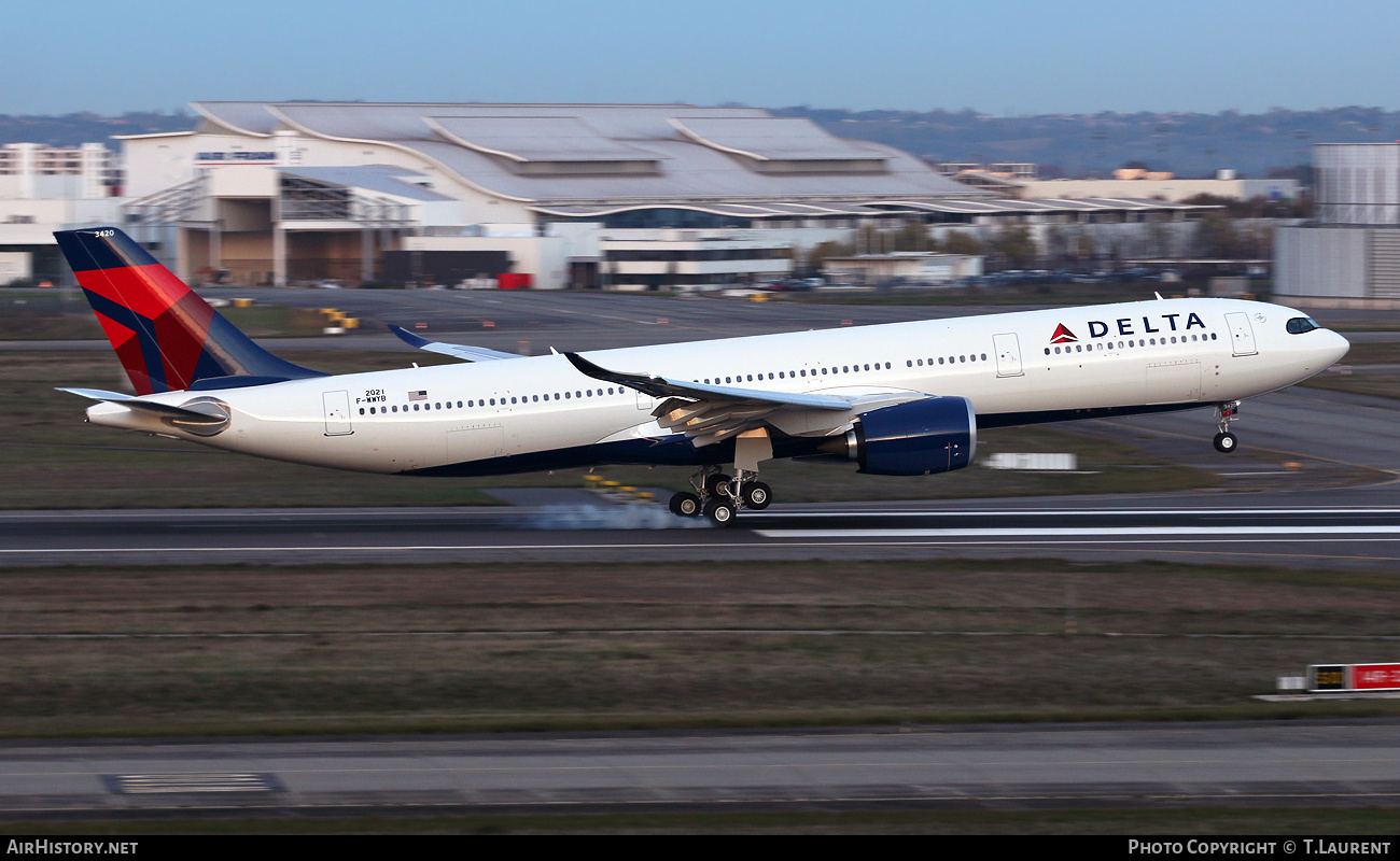 Aircraft Photo of F-WWYB | Airbus A330-941N | Delta Air Lines | AirHistory.net #526550