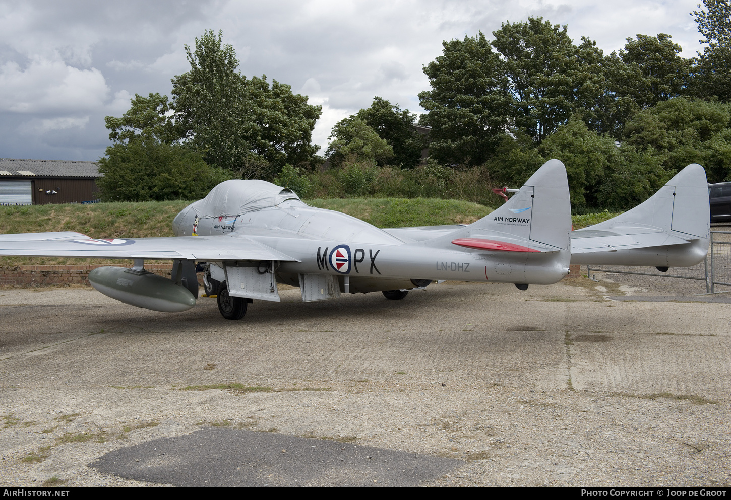 Aircraft Photo of LN-DHZ | De Havilland D.H. 115 Vampire T55 | Norway - Air Force | AirHistory.net #526556