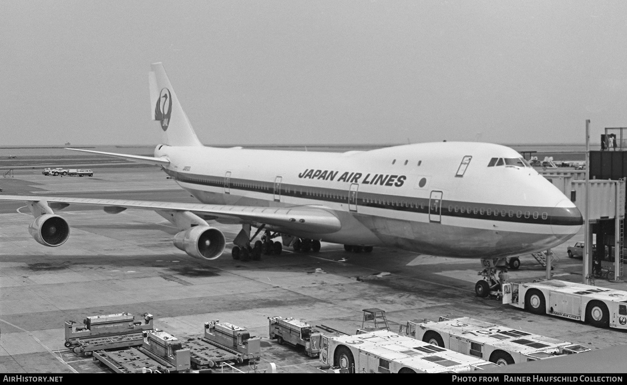 Aircraft Photo of JA8103 | Boeing 747-146 | Japan Air Lines - JAL | AirHistory.net #526559