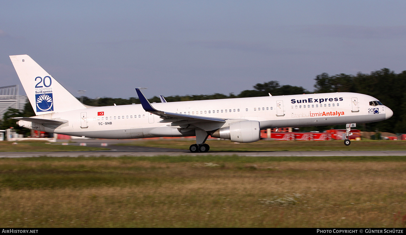 Aircraft Photo of TC-SNB | Boeing 757-2Q8 | SunExpress | AirHistory.net #526562