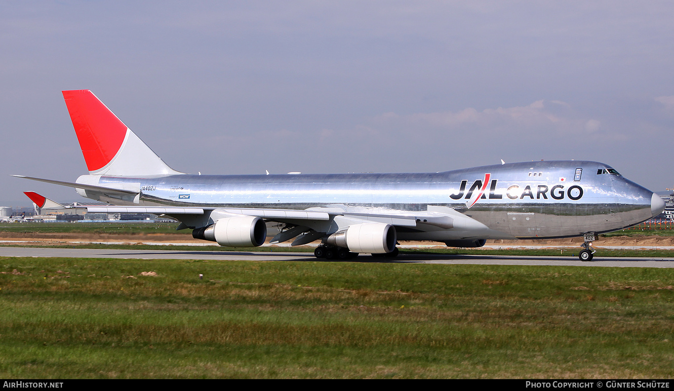 Aircraft Photo of JA402J | Boeing 747-446F/SCD | Japan Airlines - JAL Cargo | AirHistory.net #526568