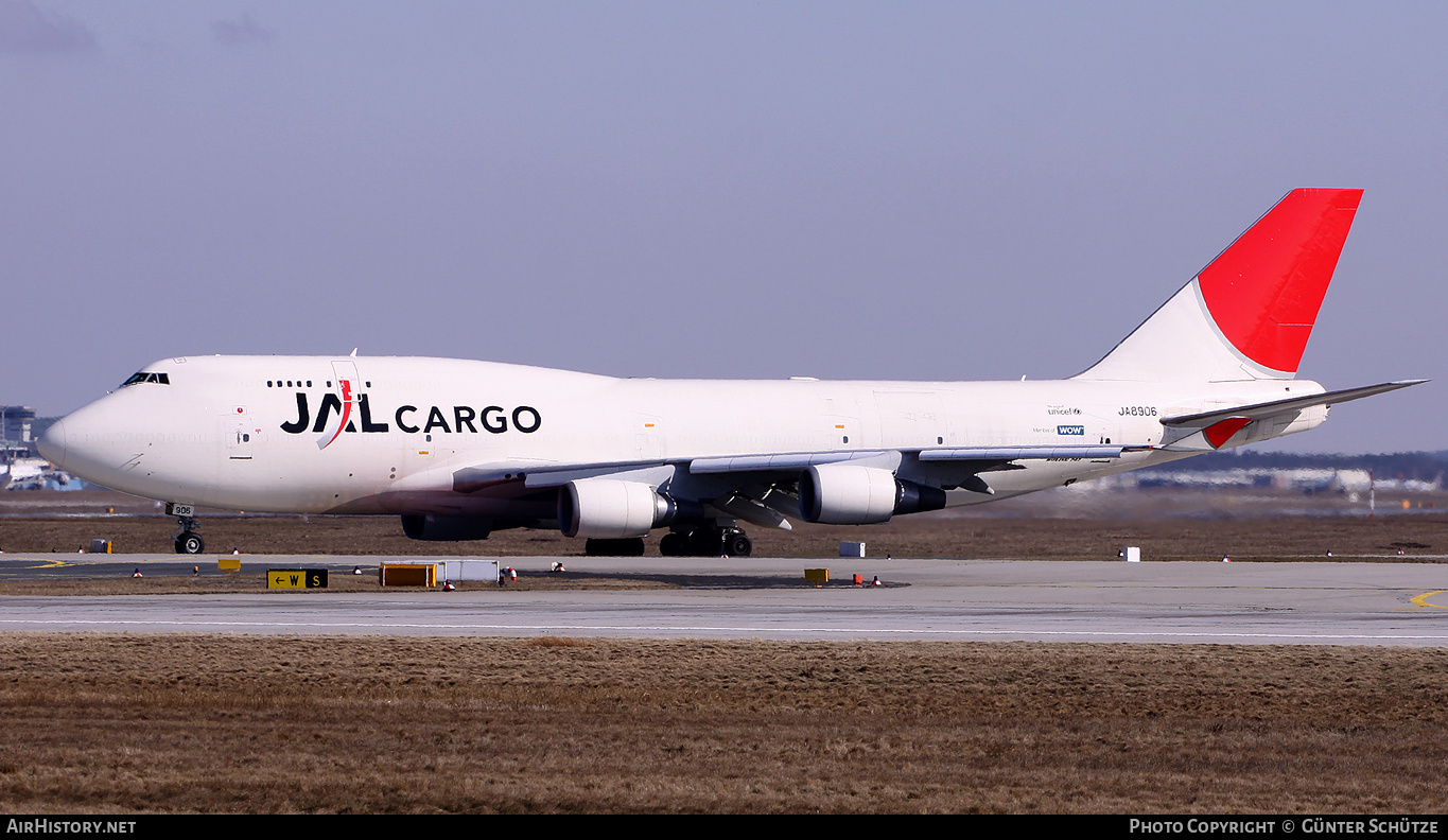 Aircraft Photo of JA8906 | Boeing 747-446(BCF) | Japan Airlines - JAL Cargo | AirHistory.net #526569
