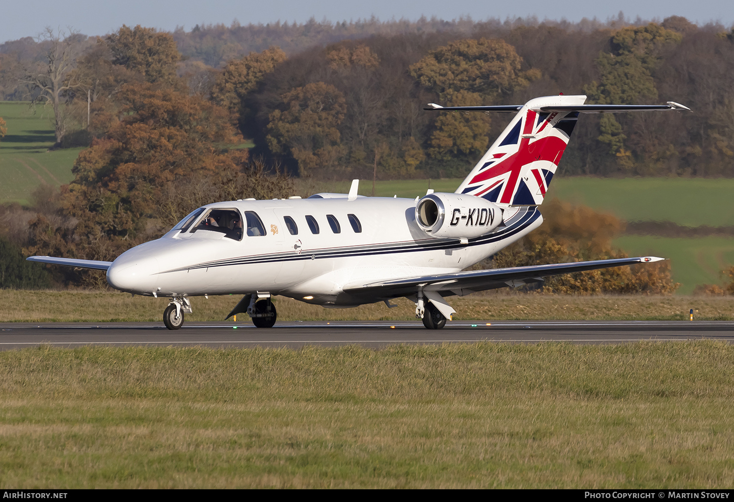 Aircraft Photo of G-KION | Cessna 525 CitationJet | AirHistory.net #526606